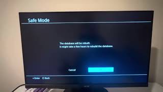 How to rebuild database on PS4 Easy Tutorial 2023 [upl. by Alleen]