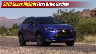 2015 Lexus NX200t F Sport First Drive Review [upl. by Liagabba2]