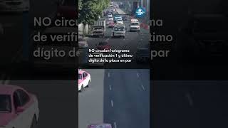 Estos son los autos que NO circulan este sábado 11 de mayo Short [upl. by Aij]