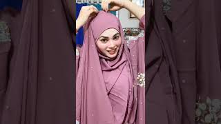 Hijab with Burka amp Abaya  New hijab style 2024  Hijab style by Tania [upl. by Anelle]