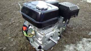 2008 PowerFist 65HP 196cc Engine Very First Start Out Of The Box [upl. by Nwonknu]