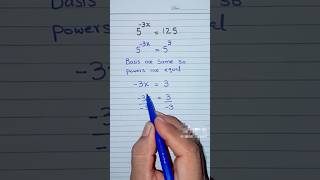 Algebraic Solution of Linear Equations in mathematics maths education mathshorts mathtrick [upl. by Nohsed988]