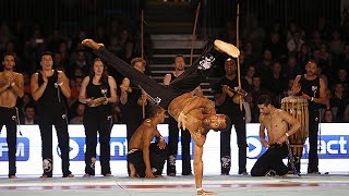 La Capoeira au Festival des Arts Martiaux NordEurope 2015 [upl. by Parthinia]