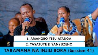 AMAHORO YESU ATANGA  TARAMANA NA INJILI BORA CHOIR SESSION 41 Cover [upl. by Niatsirhc]