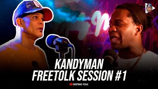 CANDYMAN IMPROVISANDO EXPLOTA LOS INTRUMENTALES 💣🇨🇺 FREETOLK1 🎙️ [upl. by Nabala459]