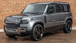 2020 Land Rover Defender 110 X P400  Eiger Grey  Walkaround amp Interior  Romans International 4K [upl. by Nakre]