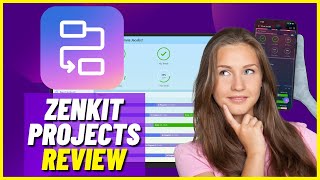 Zenkit Projects Review  Task Management Software [upl. by Etteneg896]