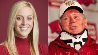 Bobby Petrino fired as Arkansas Razorbacks football coach [upl. by Nrublim588]