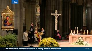 MH17 National Memorial Service [upl. by Phelps]