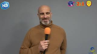 Benoit Pansier Besançon Football  Louhans Cuiseaux  quot la débauche dénergie a été récompensée quot [upl. by Gabbey457]