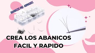 Aprende a Realizar los Abanicos de Extensiones de Pestañas de una manera Facil y sencilla Clase 11 [upl. by Yclek]