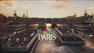 Paris 2024 Olympics opening ceremony 100 days out [upl. by Suoivatnod527]