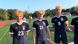 Chatham soccer players talk about 60 win vs Mount Olive [upl. by Josefa]