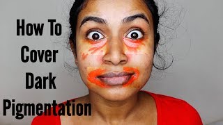 Covering Under Eye Dark Circles  Colour Correcting for TamilOliveTanIndian Skin [upl. by Bud]