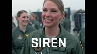 USAF Female Fighter Pilots Share Call Signs [upl. by Stockmon]