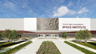 Texas AampM University Space Institute  Building Design FlyThrough [upl. by Nasas]