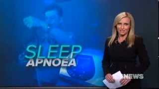 Dr Danny Eckert talks to Channel Nine about Sleep Aponea [upl. by Benedicta884]