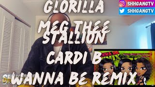 BARDIGANG  GloRilla – Wanna Be Remix feat Megan Thee Stallion amp Cardi B REACTION [upl. by Aeret]