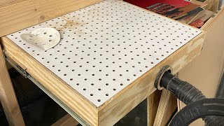 Downdraft Table for sanding [upl. by Essilevi]