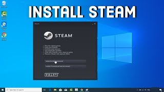 How to Install Steam on Windows 10 [upl. by Ecertal]