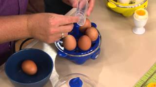 Eggspress Egg Cooker amp Poacher by MarkCharles Misilli with Carolyn Gracie [upl. by Ingmar]