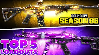 TOP 5 META LOADOUTS in WARZONE 2 SEASON 6 👑 Warzone 2 Best Class Setups  MW2 [upl. by Eiramnna389]