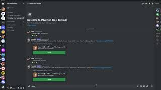 100 free twitter notification bot for your discord server  link on description hannibot [upl. by Onirotciv]