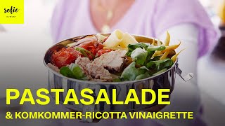 Snelle pastasalade met tonijn en komkommerricotta vinaigrette ​ Sofie Dumont [upl. by Huff]