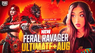 NEW FERAL RAVAGER ULTIMATE SET  ABYSSAL HOWL AUG OPENING  PUBG MOBILE [upl. by Nylisoj]