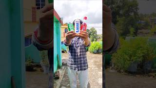 Which cold drink packet can survive the highest drop test shorts sting lassi sprite [upl. by Dj828]