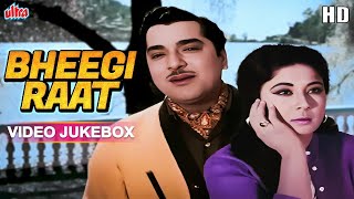 Bheegi Raat Movie Song JUKE BOX  Lata Mangeshkar Mohammed Rafi  Golden Bollywood Hits [upl. by Donnenfeld834]