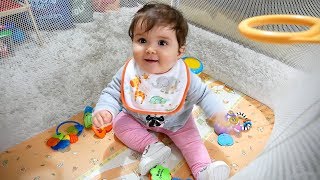 LAURA NO CHIQUEIRINHO PARA BEBÊ Rotina em Familia  Daily Vlog Brancoala Marcos Laura e Craudete [upl. by Verbenia]