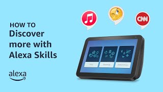 Discover skills with Alexa  Amazon Echo [upl. by Mak]