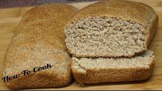 HOW TO MAKE JAMAICAN WHEAT HARDOUGH BREAD RECIPE JAMAICAN ACCENT2016 [upl. by Ahsilrac582]