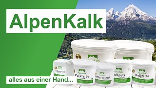 Alpenkalk  Produktübersicht  wwwalpenkalkde [upl. by Alcot753]