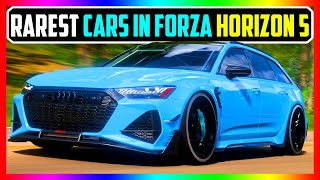 UPDATED Top 5 Rarest Cars in Forza Horizon 5  Most Expensive NEW 2023 [upl. by Cirded]