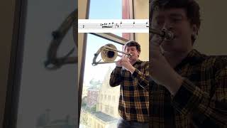 blasting alto trombone day 11 dci edition [upl. by Hotze772]