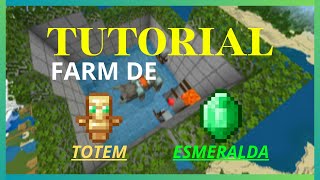 TUTORIAL Farm de Pillager  Minecraft BEDROCK 121 [upl. by Larkins24]