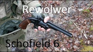 Rewolwer firmy ASG na CO2 Schofield 6 [upl. by Zzahc]