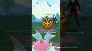 Shiny Turtonator vs Toxapex  Close call Win  Pokemon Go [upl. by Tnecillim696]