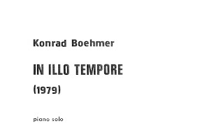 Konrad Boehmer  In illo tempore 1979 with score [upl. by Lennahs]