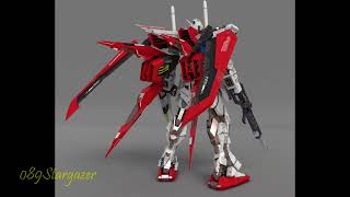 Aile Strike Gundam Remake  Done  Blender 3D [upl. by Philbin]