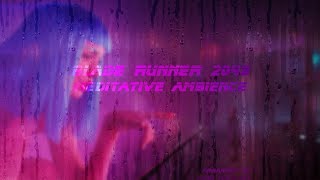 Blade Runner 2049 Meditative Ambience with City Sounds [upl. by Shaughn]