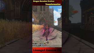 Dragon Berserker Transformation lineage2 gamer gaming gamergamer games [upl. by Avihs955]