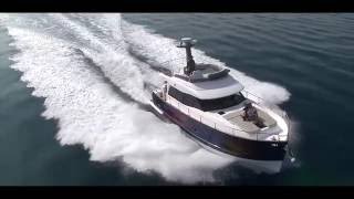 Azimut Magellano 43  Yacht Charter Croatia [upl. by Enomis]