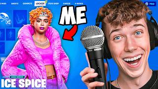 Using FAMOUS Singers to WIN Fashion Show Fortnite [upl. by Jaddo169]