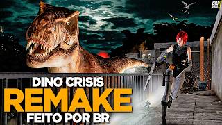 DINO CRISIS REMAKE DUBLADO  BR fazendo o trabalho pela CAPCOM  Demo do Clássico do Playstation 1 [upl. by Anevad]