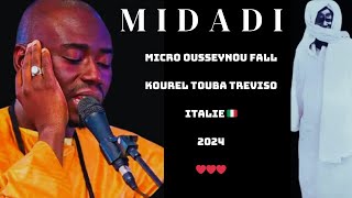 MIDADI LYRICS  Micro Serigne Ousseynou Fall Kourel Treviso Italie [upl. by Aydin]