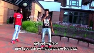 Get Out My Face Lyric Video  Famous Dex Rich The Kid amp Swoosh God [upl. by Eadahs]