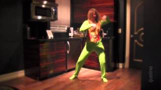 MILEY CYRUS TWERKING IN ONESIE  iJustine [upl. by Suvart]